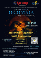 Tech Vista 2026 Technical Symposium Poster